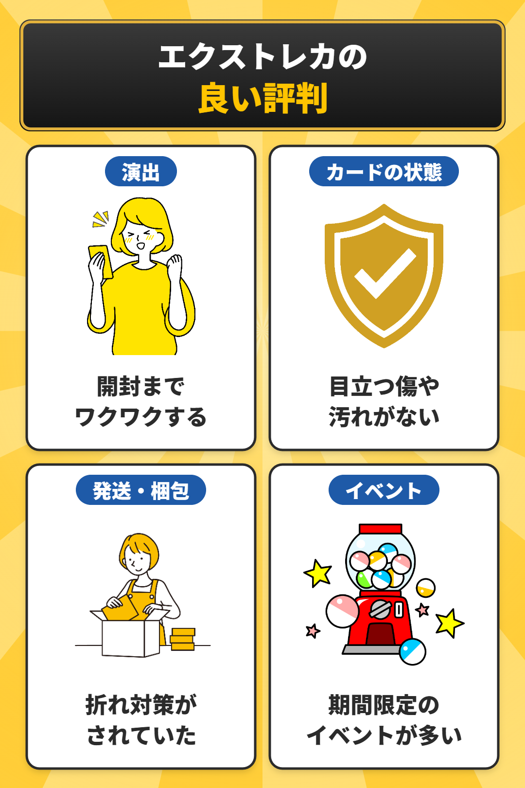 エクストレカの良い評判の口コミ
